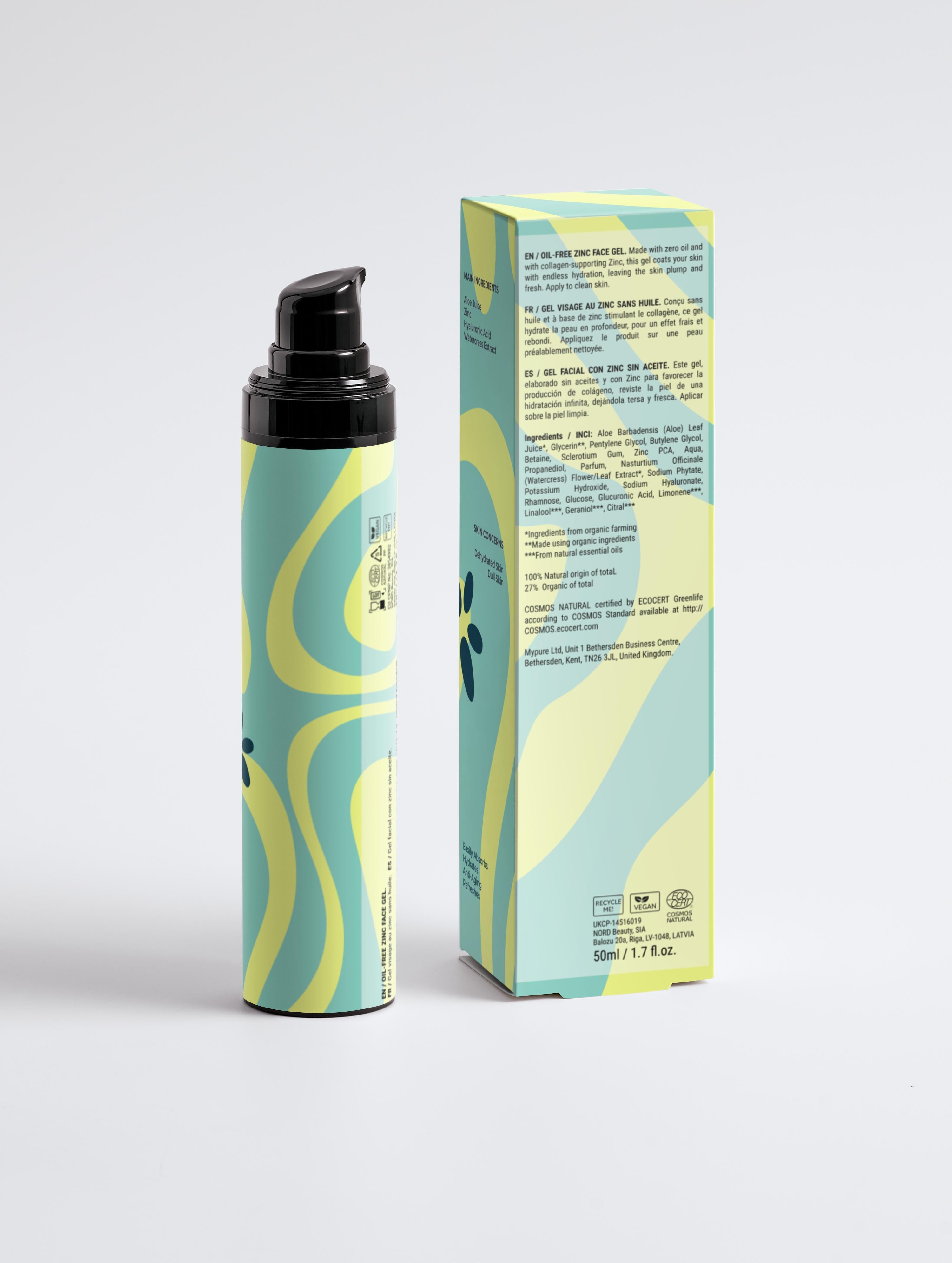 Oil-Free Zinc Face Gel